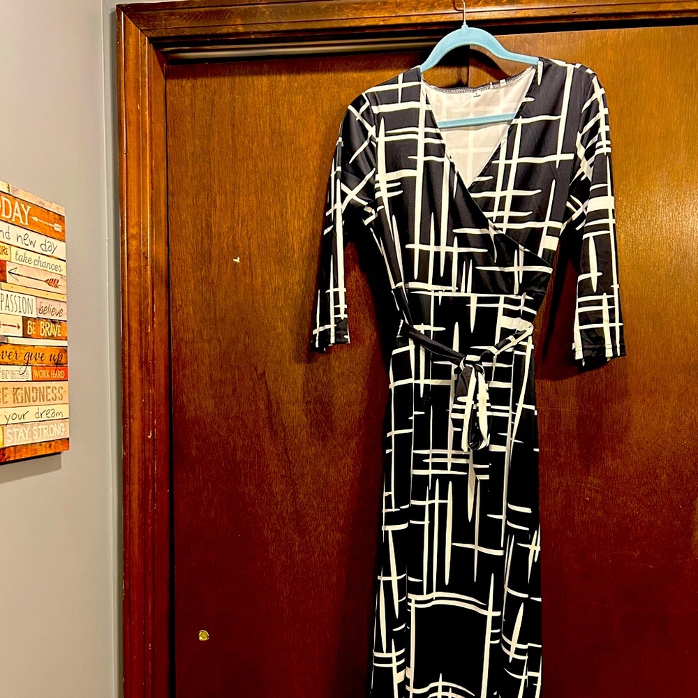 Zigzag full length maxi